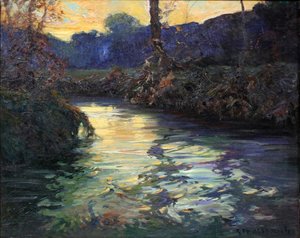 Vindo crepusculo de George Ames Aldrich